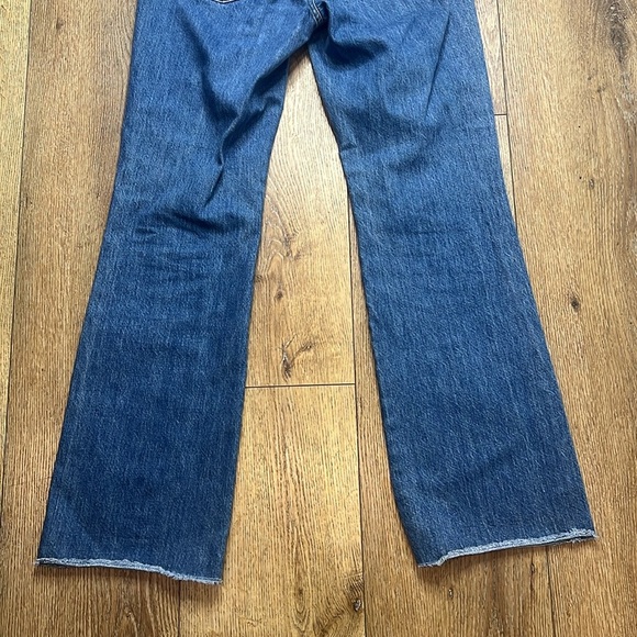 Closed Wide Leg Raw Hem Jeans Size 28 - Picture 10 of 10